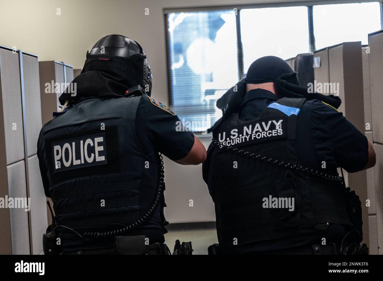 GULFPORT, Miss. (Feb. 6, 2023) Members of security forces at Naval