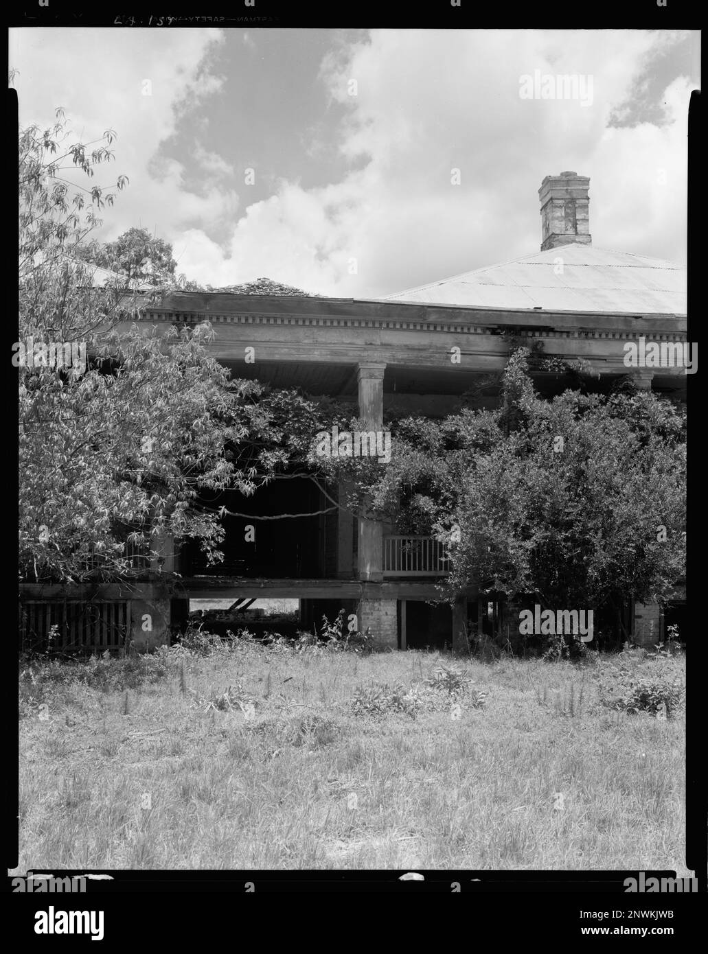 Twin House, Burnside vic., Ascension Parish, Louisiana. Carnegie Survey