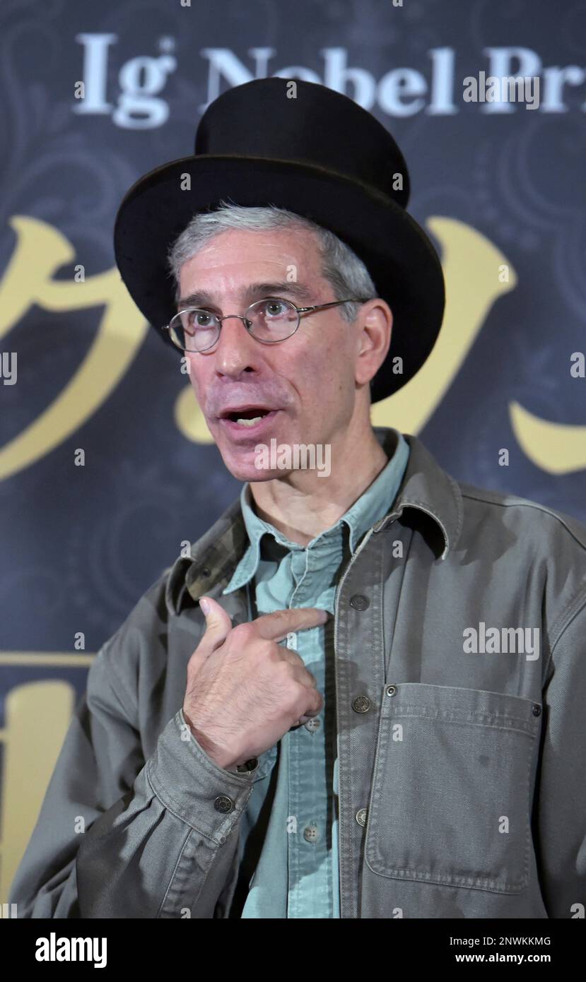 Ig Nobel Prize Founder Marc Abrahams Attend An Opening Ceremony Of Ig