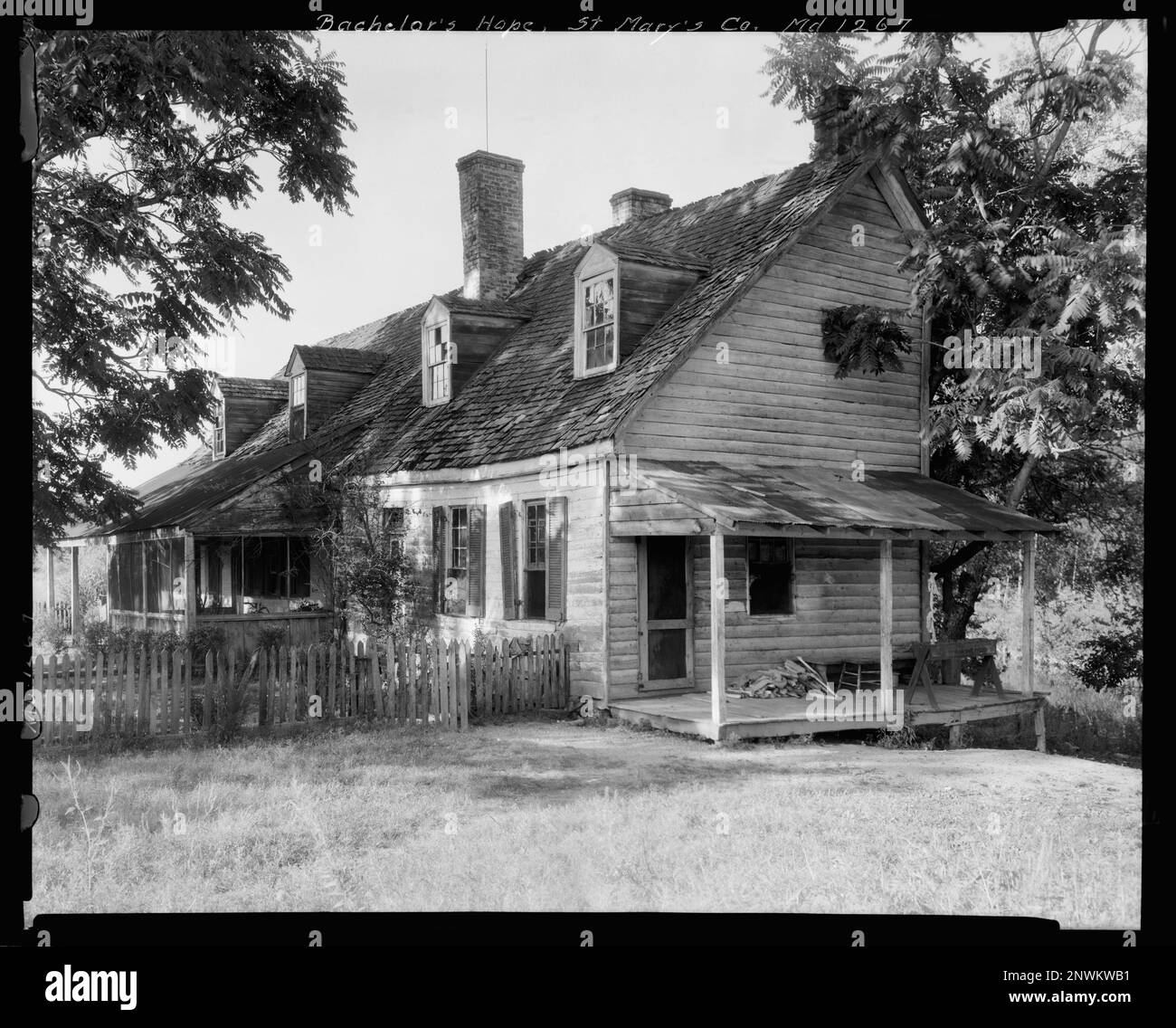 Bachelor's Hope, Chaptico vic., St. Mary's County, Maryland. Carnegie