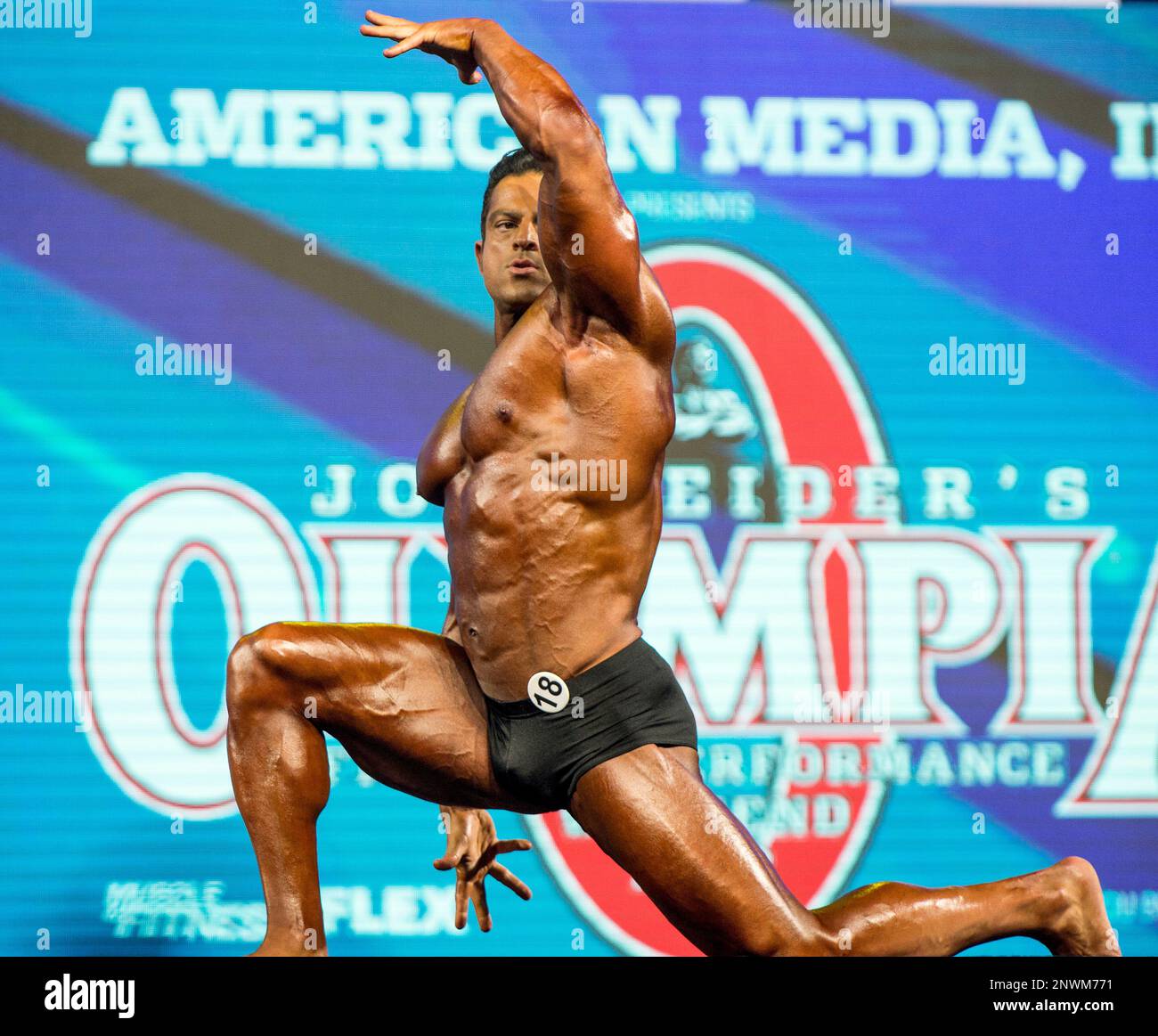 September 14, 2018 Las Vegas, Nevada, U.S. ARASH RAHBAR of the U.S. poses during judging of