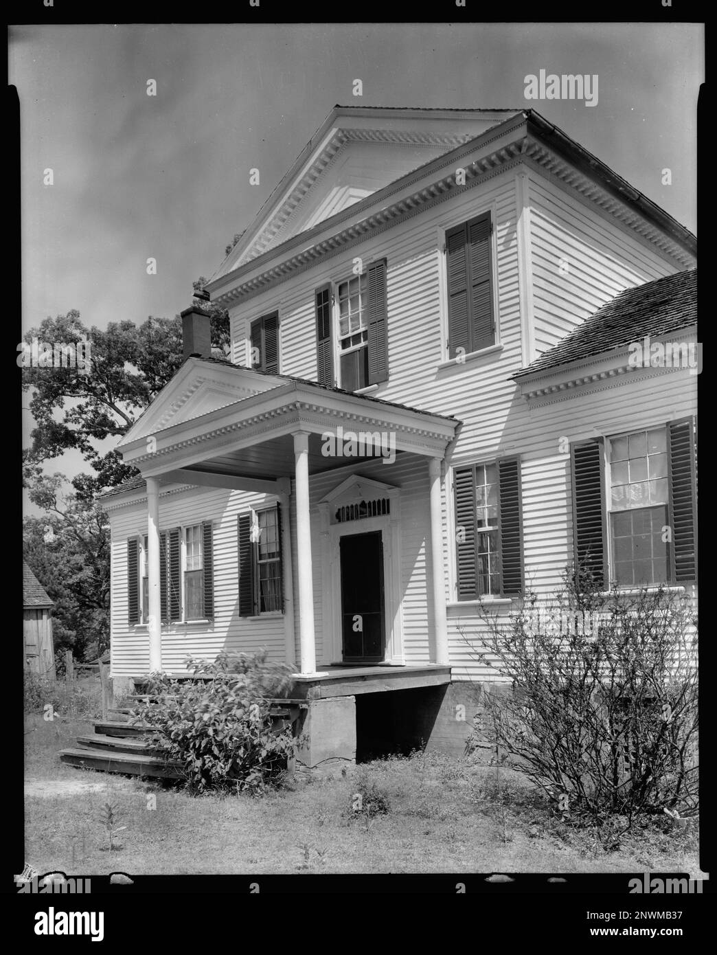 Junius Tillery farm house, Tillery vic., Halifax County, North Carolina