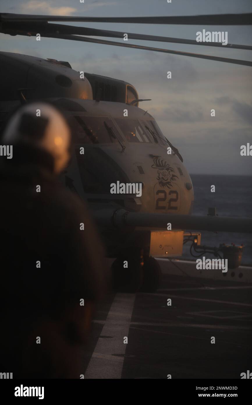 SOUTH CHINA SEA (Jan. 6, 2023) U.S. Marine Corps Cpl. Matthew Himle