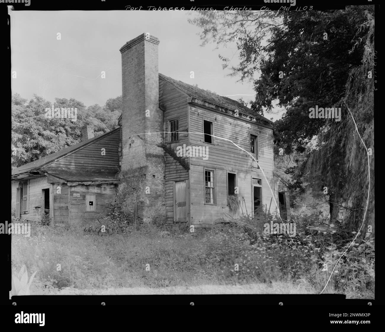 Port Tobacco Houses, Port Tobacco, Charles County, Maryland. Carnegie