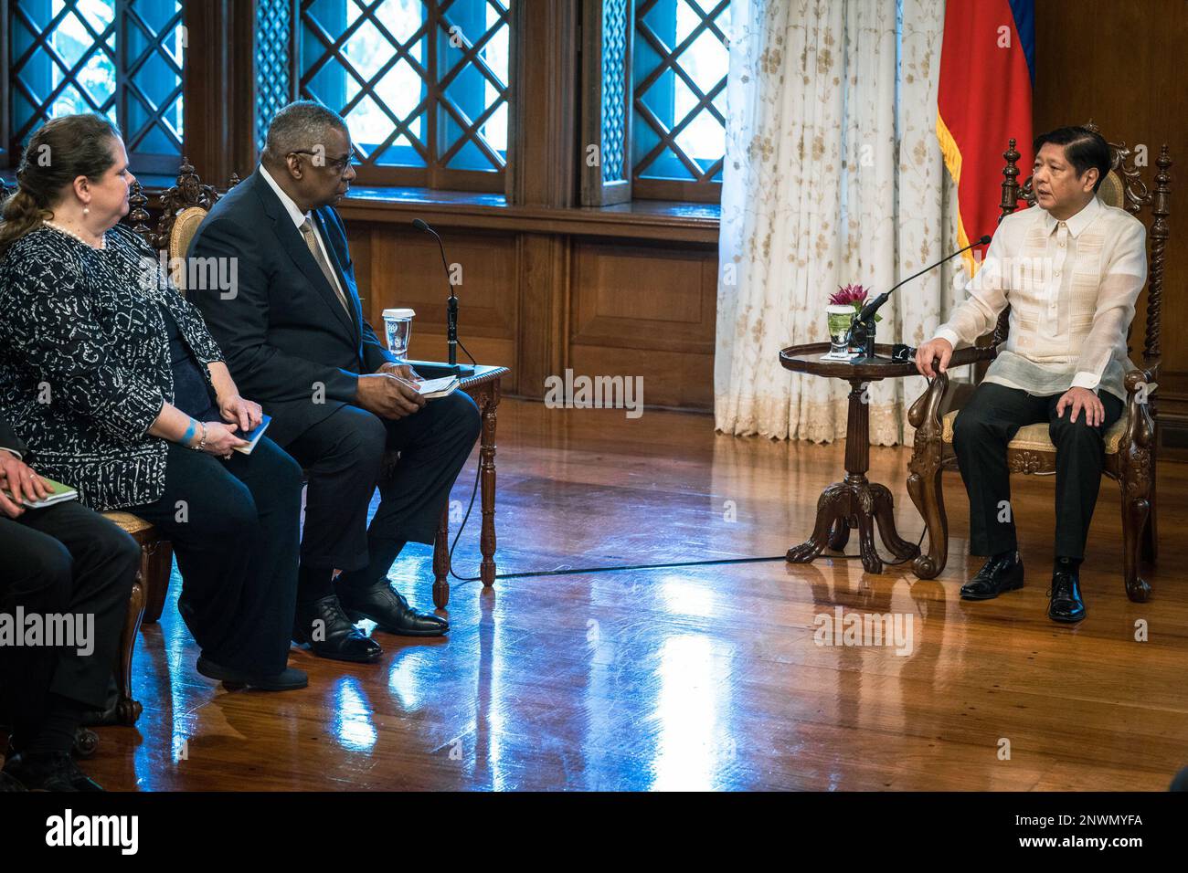 Secretary of Defense Lloyd J. Austin III and Deputy Chief of MIssion to ...