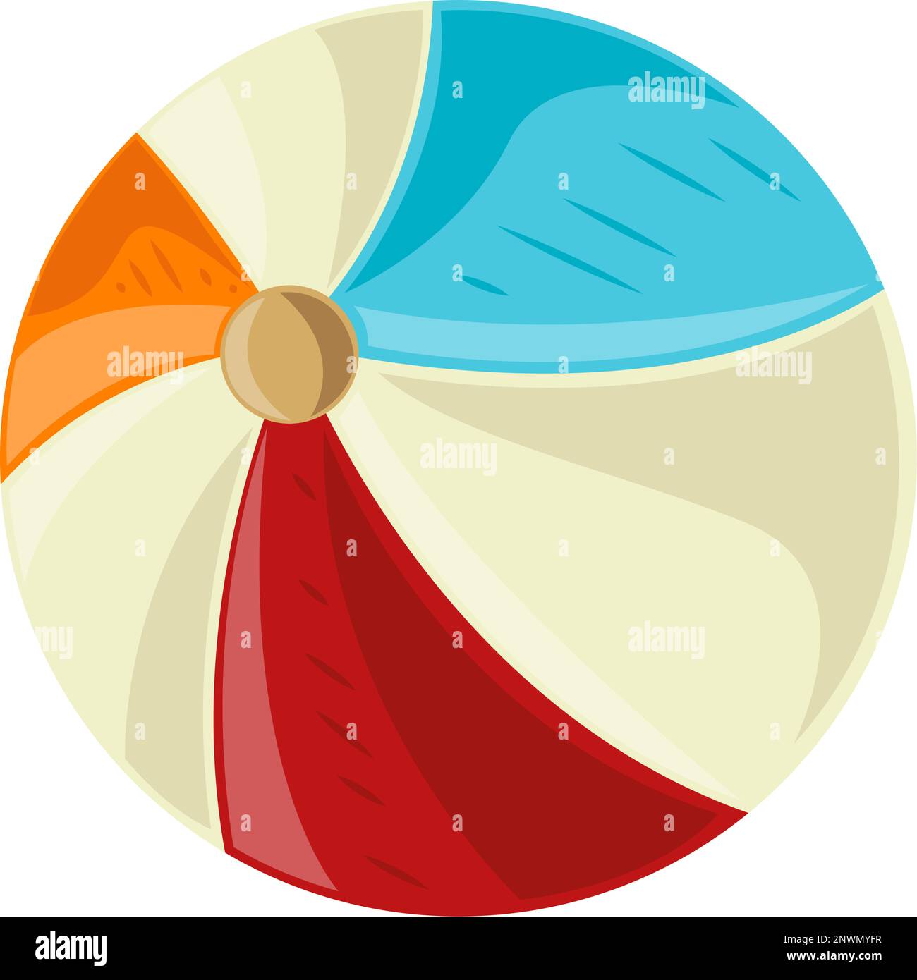 beach ball icon Stock Vector Image & Art Alamy