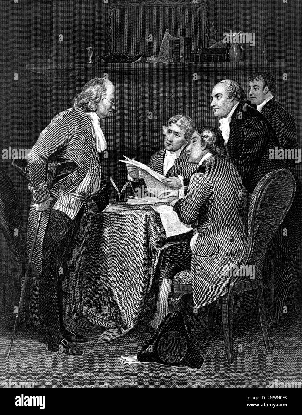 how were the framers of the declaration of independence chosen