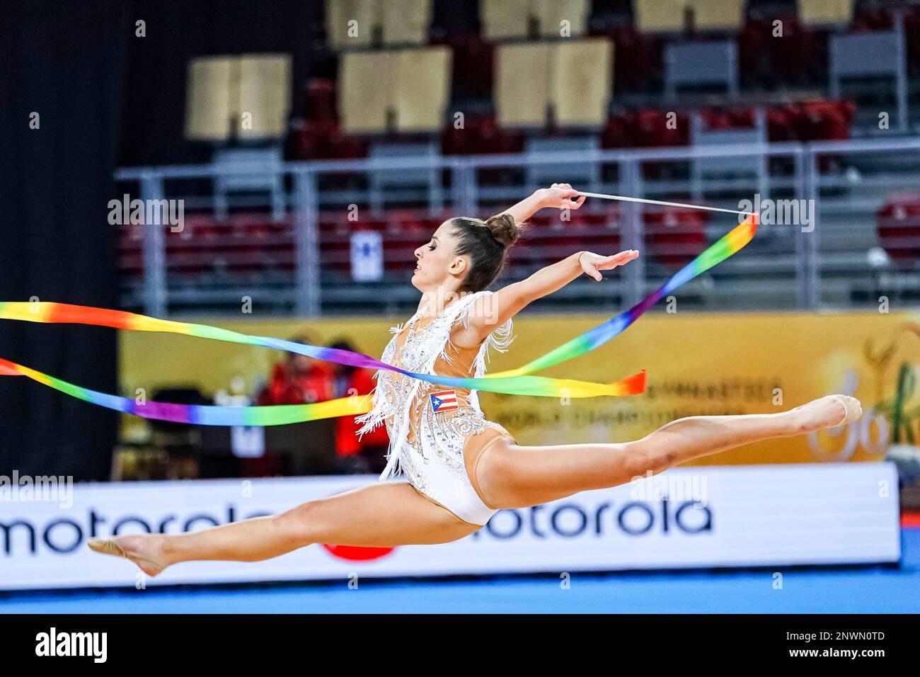 September 13, 2018 Giuliana Cusnier of Puerto Rico during Rhythmic