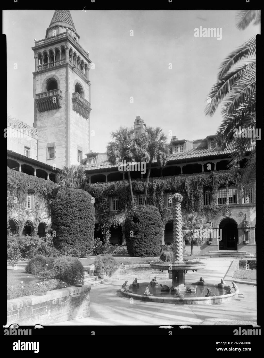 Ponce de Leon Hotel, St. Augustine, St. Johns County, Florida. Carnegie