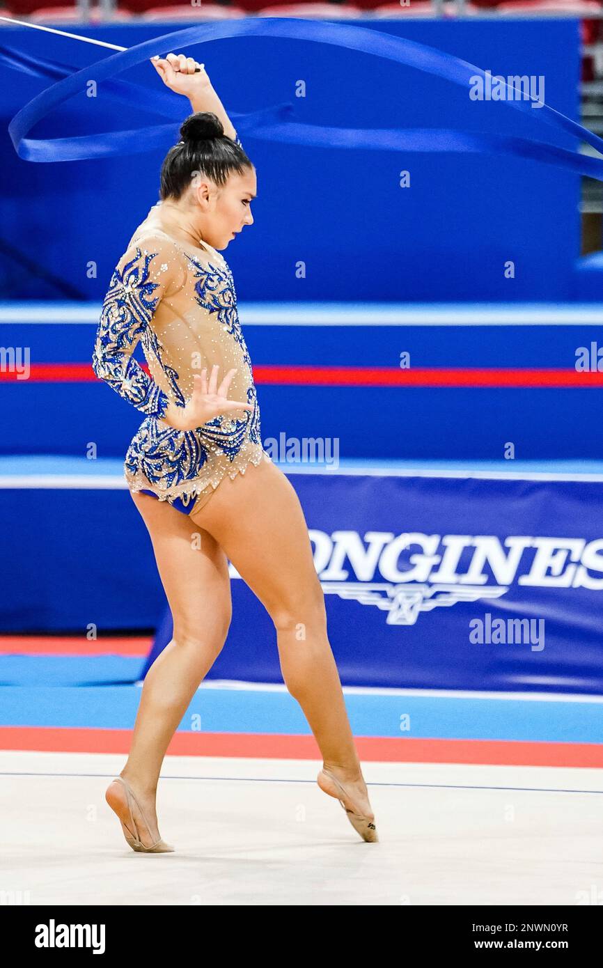 September 13, 2018 Ana Aponte of Puerto Rico during Rhythmic