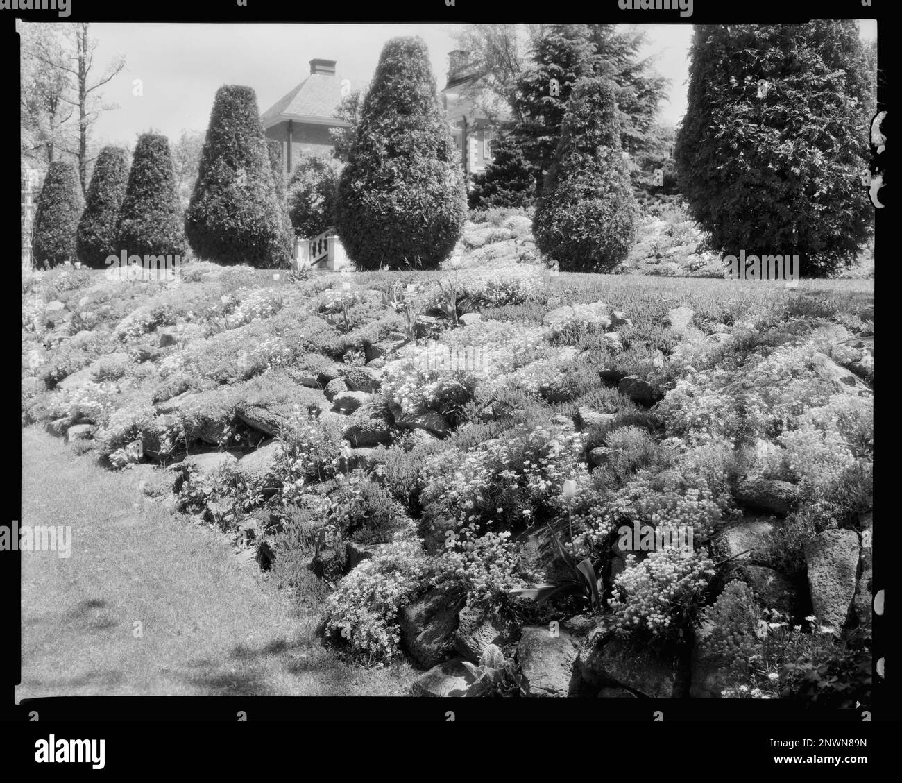 Greenwood gardens Black and White Stock Photos & Images Alamy
