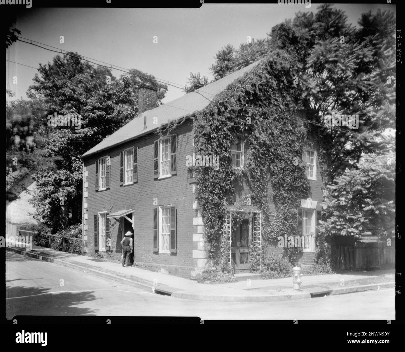 Basil Gordon Brick House, Fredericksburg, Virginia , Fielding Lewis