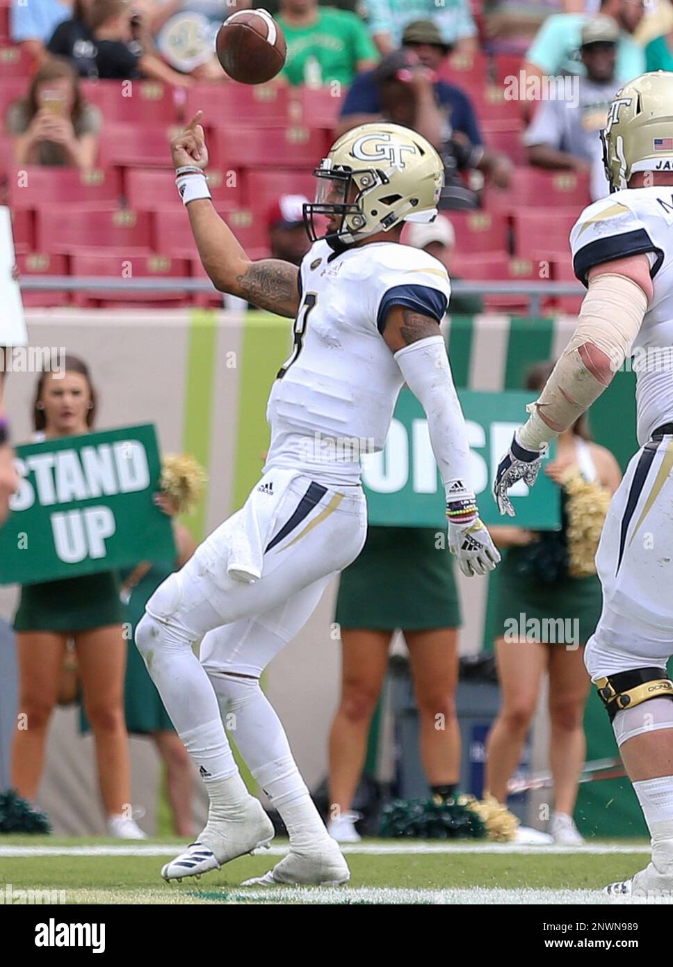 TAMPA, FL SEPTEMBER 08 Tech quarterback Tobias Oliver