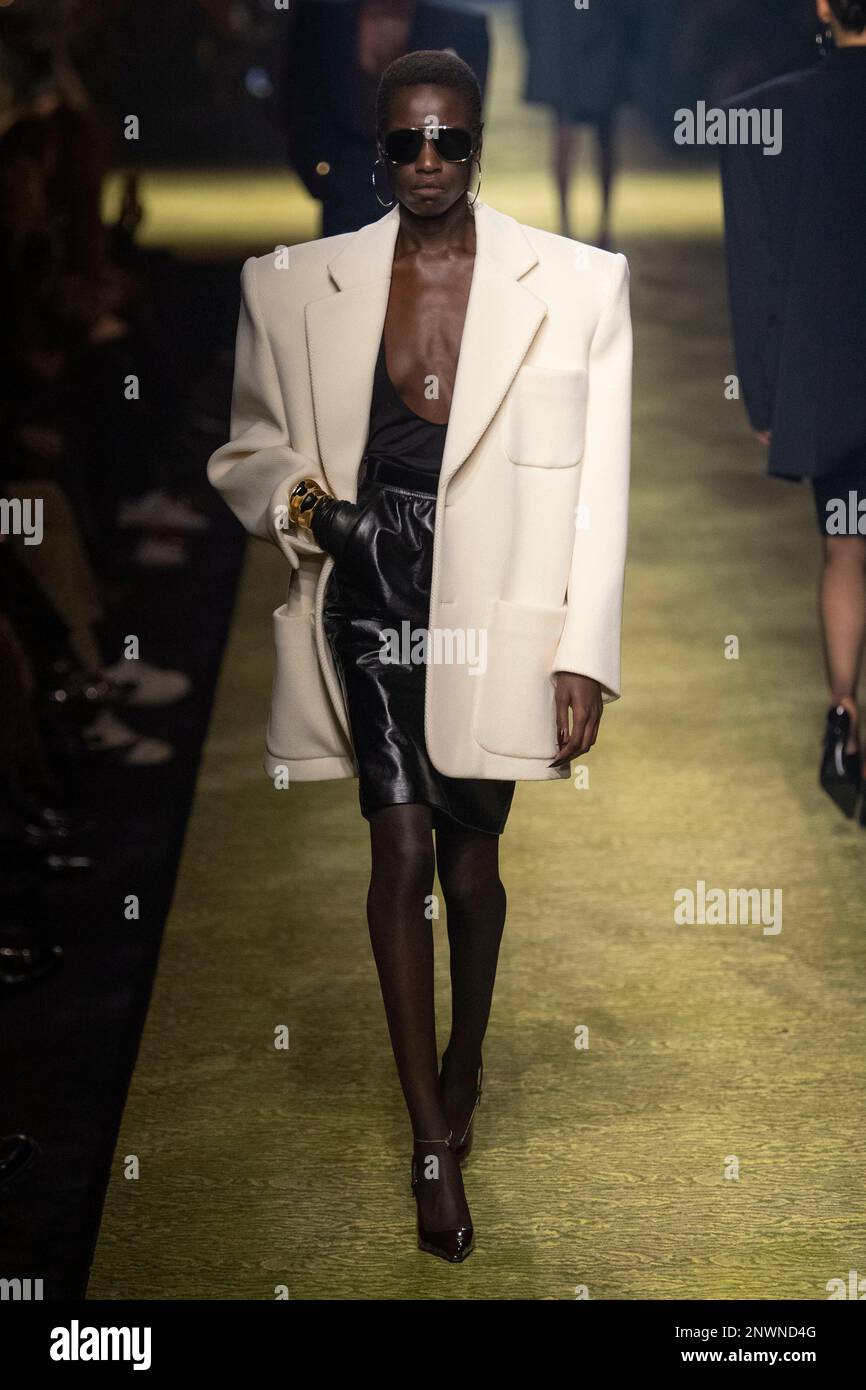 Yves saint laurent catwalk hi-res stock photography and images - Alamy
