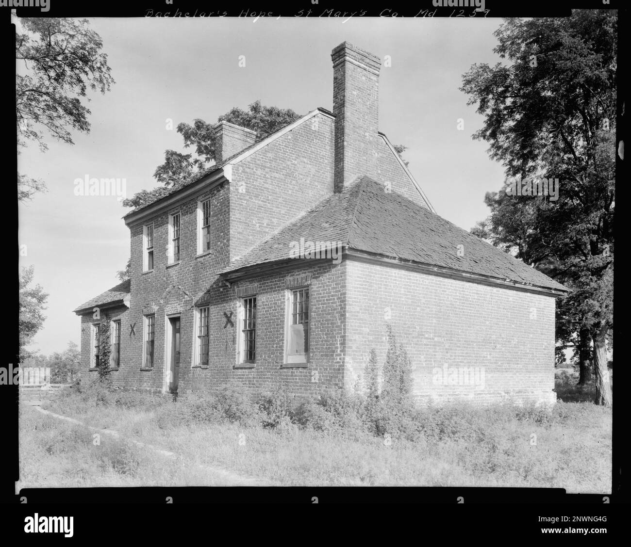 United states maryland st marys county chaptico vic Black and White