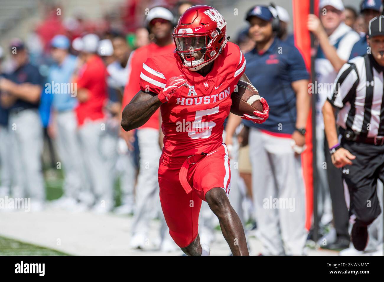 September 8, 2018 Houston Cougars wide receiver Marquez Stevenson (5