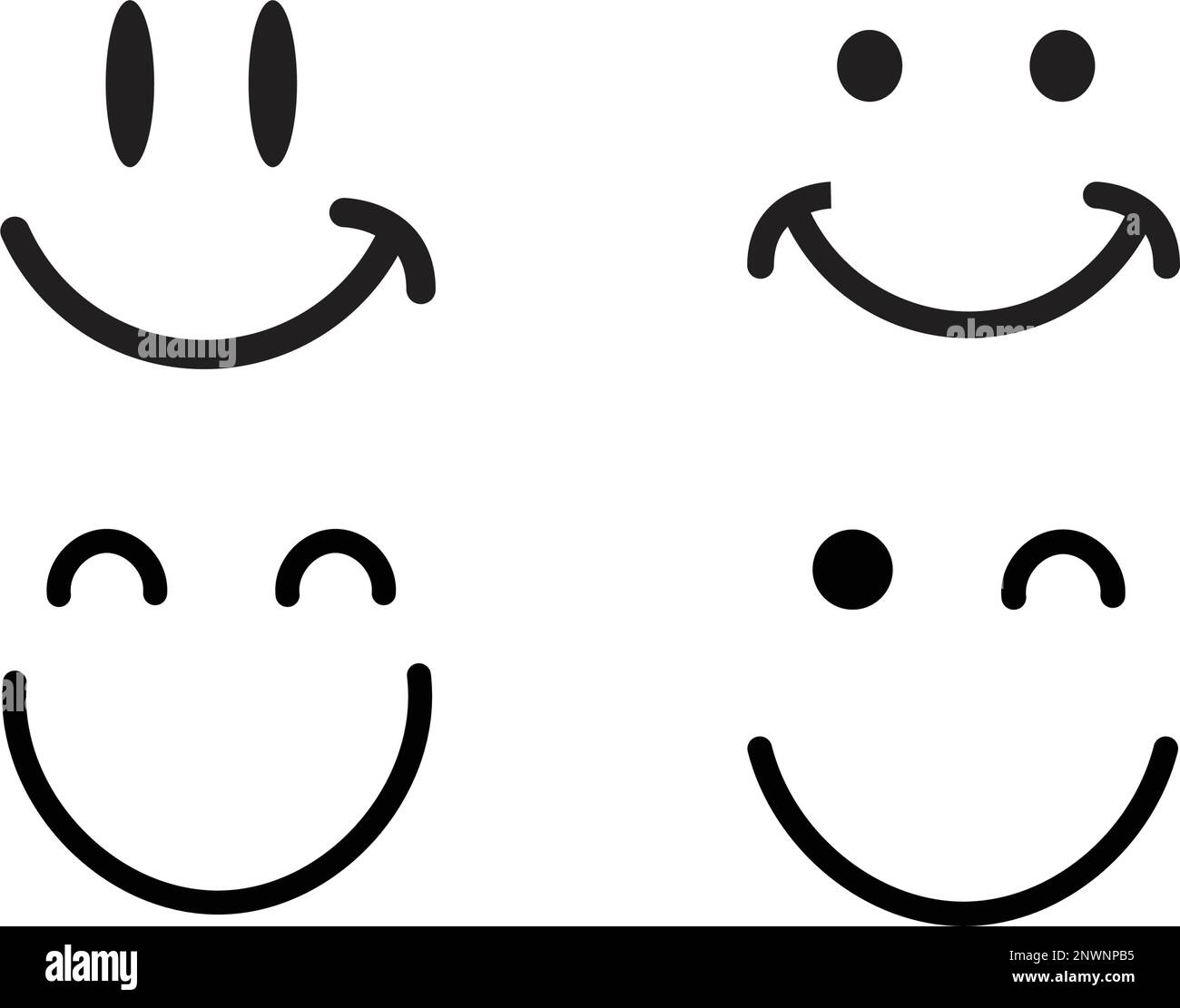Smile emoji Stock Vector Images Alamy