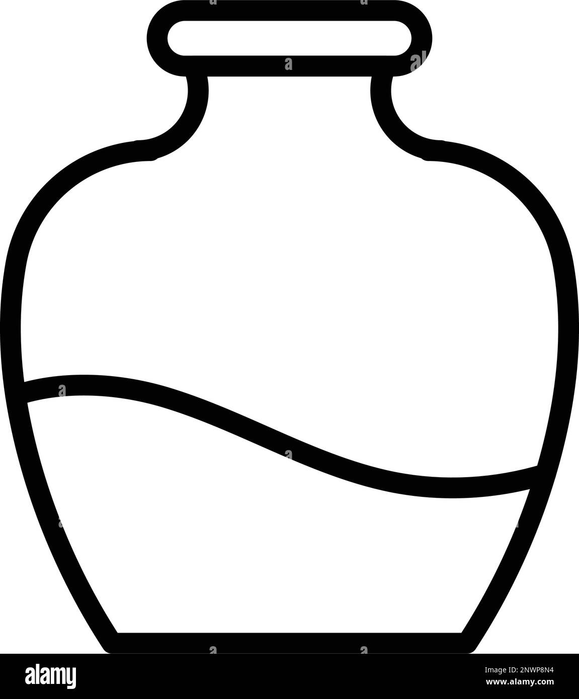 Honey pot icon clip art illustration isolated Stock Vector Image & Art