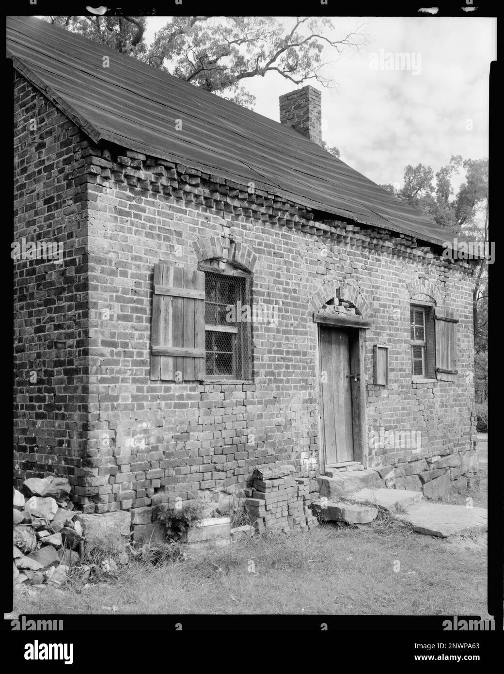 Early Quaker Meeting house and school, Jamestown, Guilford County