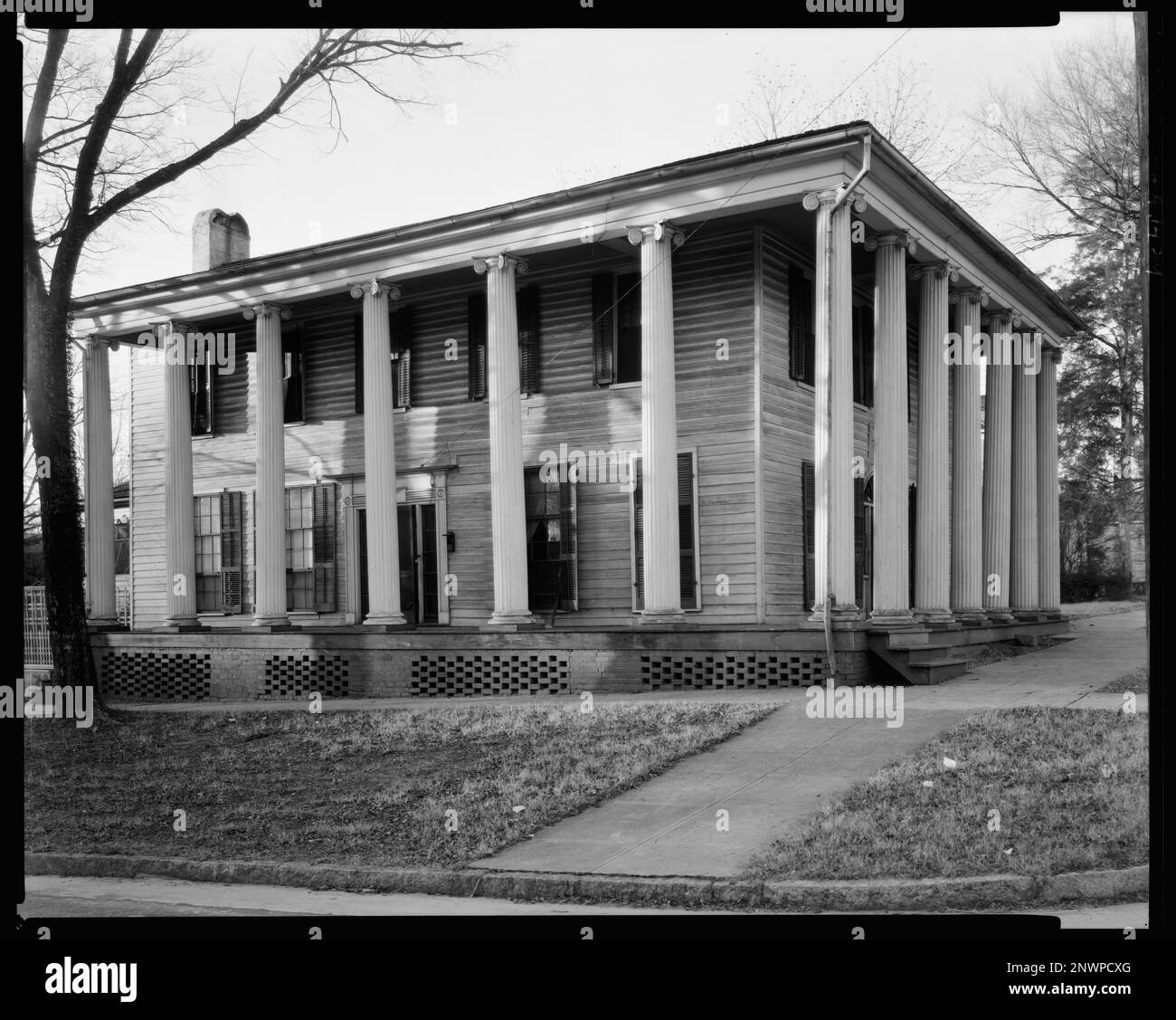 Conn House, Milledgeville, Baldwin County, Carnegie Survey of
