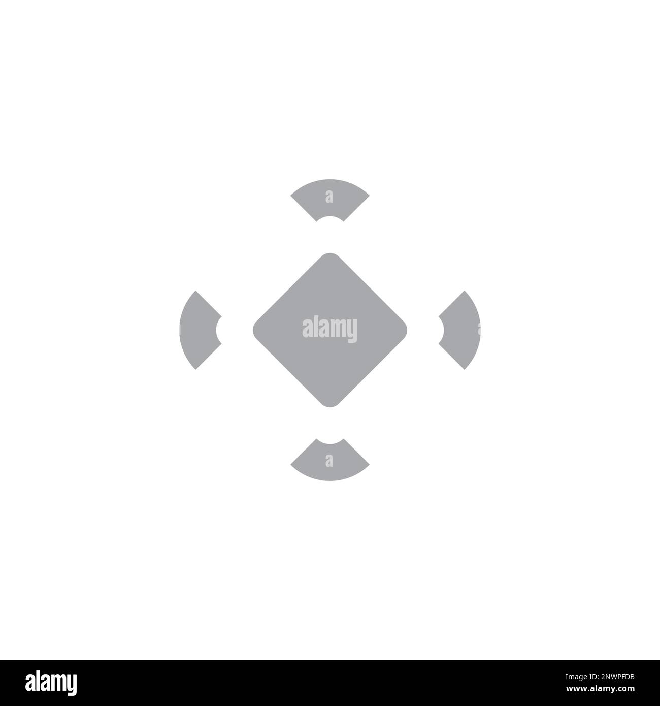 square aim target simple geometric vector Stock Vector Image & Art Alamy
