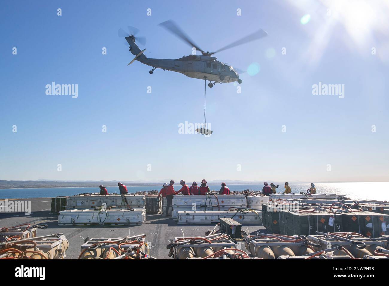 Hsc Ocean 230124-N-VJ326-1147 PACIFIC OCEAN (Jan. 24, 2023) – An MH-60S Sea Hawk ...