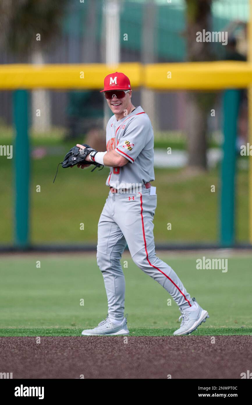 Maryland Terrapins shortstop Matt Shaw (6) during an NCAA baseball game