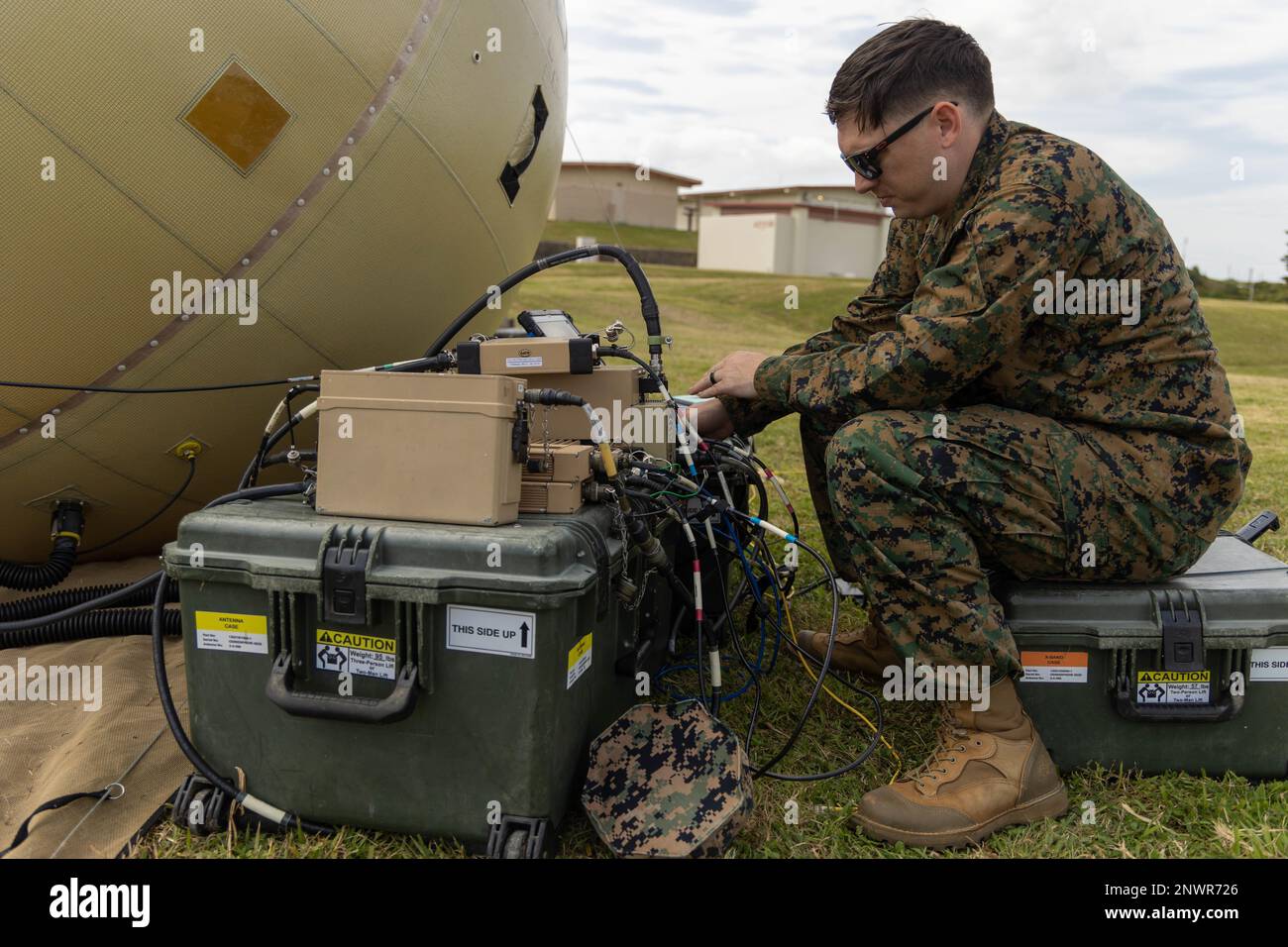 U.S. Marine Corps Staff Sgt. Sean Chapman, an intelligence