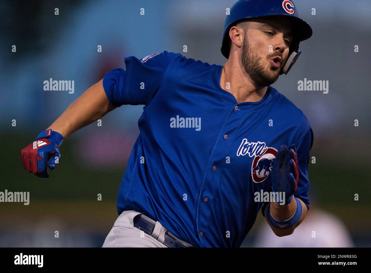 National League All-Star Kris Bryant of the Chicago Cubs looks on