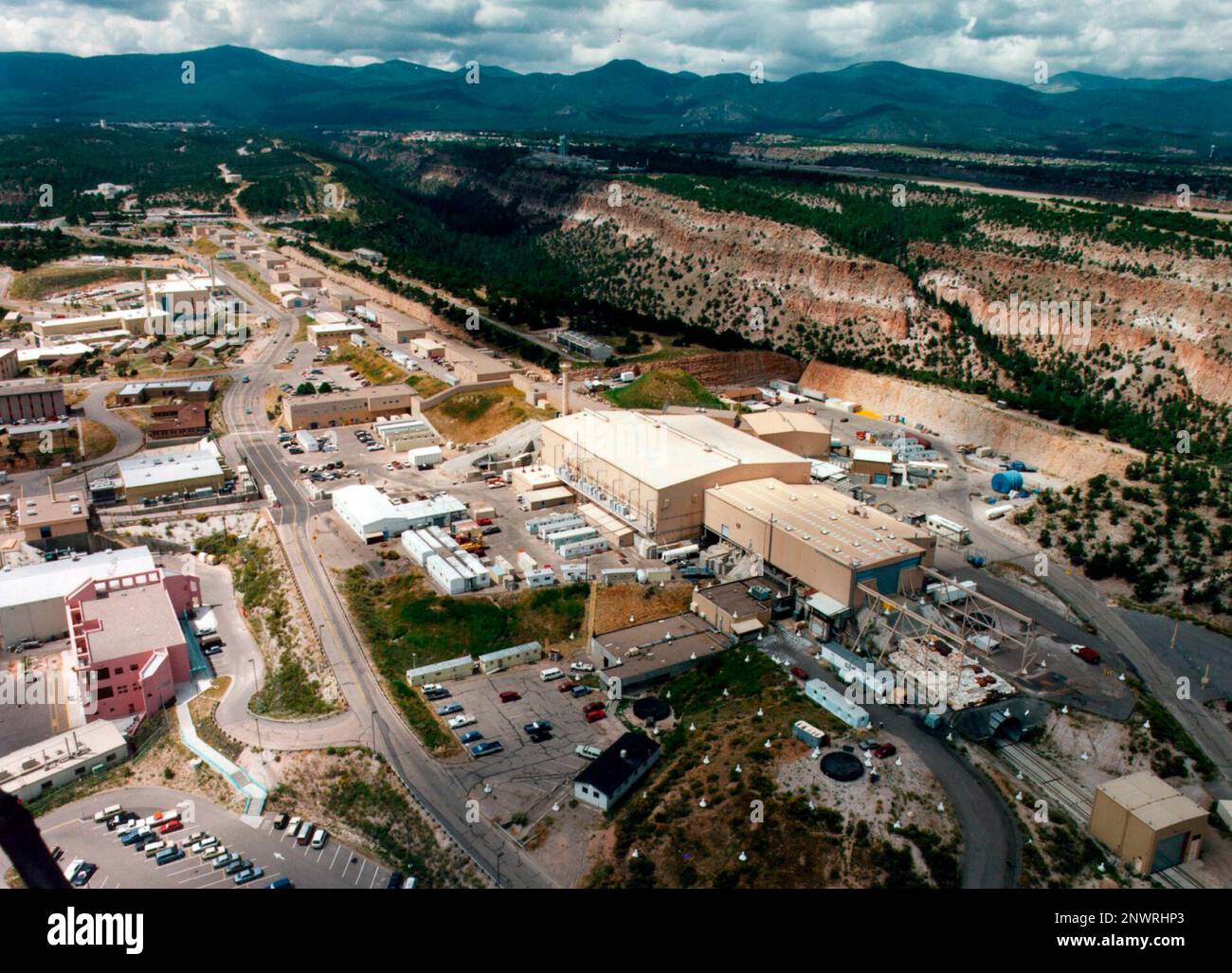 FILE This undated file aerial photo shows Los Alamos National laboratory in Los Alamos, N.M. A