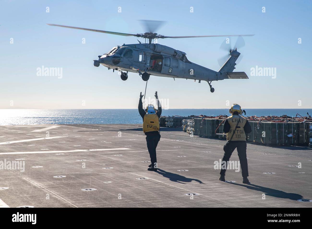 Hsc Ocean 230124-N-VJ326-1397 PACIFIC OCEAN (Jan. 24, 2023) – An MH-60S Sea Hawk ...