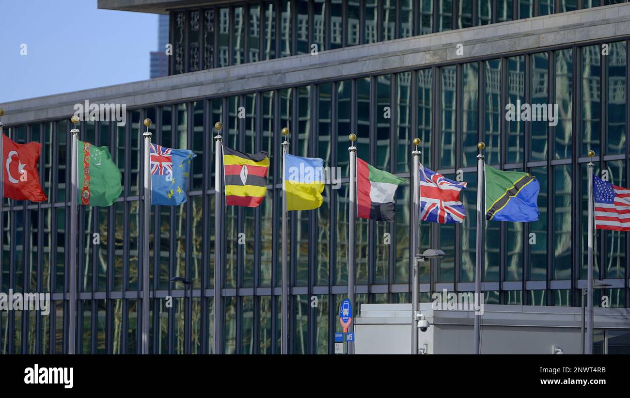 The United Nations in New York NEW YORK CITY, USA FEBRUARY 14, 2023