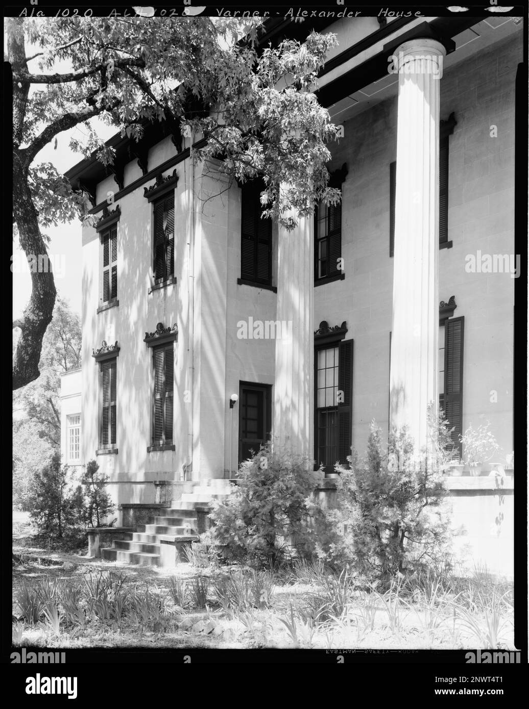 Varner Alexander House, Tuskegee, Macon County, Alabama. Carnegie