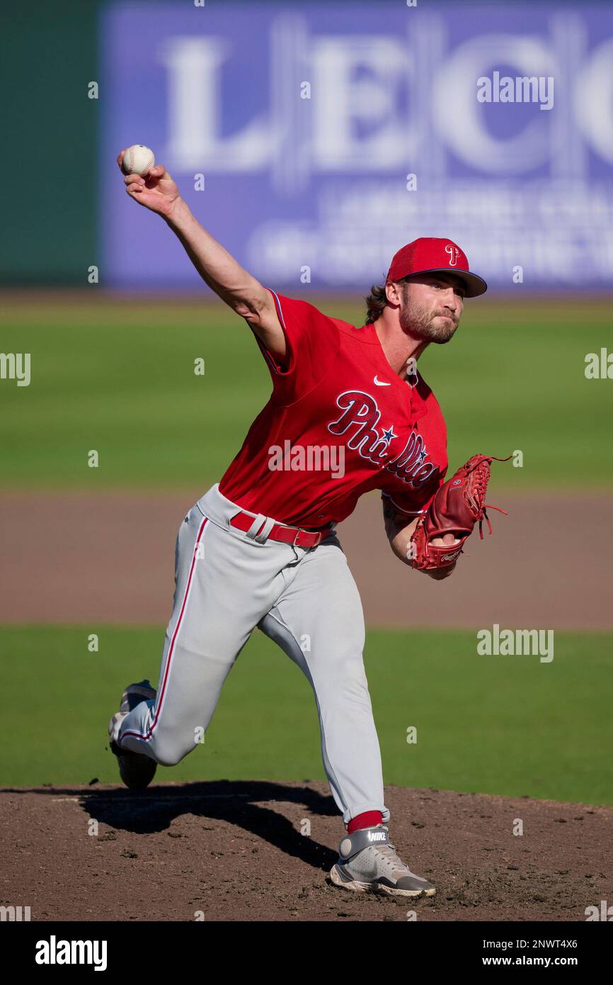 Philadelphia Phillies pitcher Andrew Schultz (30) during MiLB