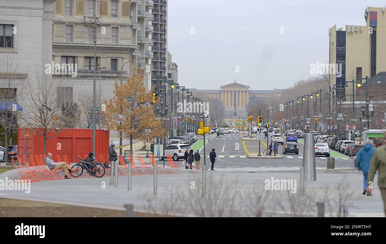 Philadelphia Museum of Art and Benjamin Franklin Parkway PHILADELPHIA