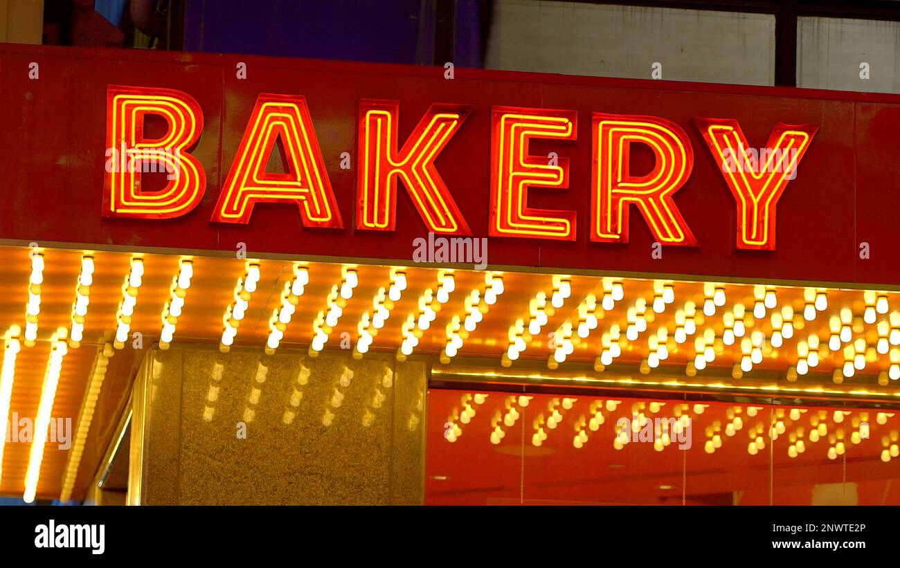 Bakery at New York Times Square NEW YORK CITY, USA FEBRUARY 14