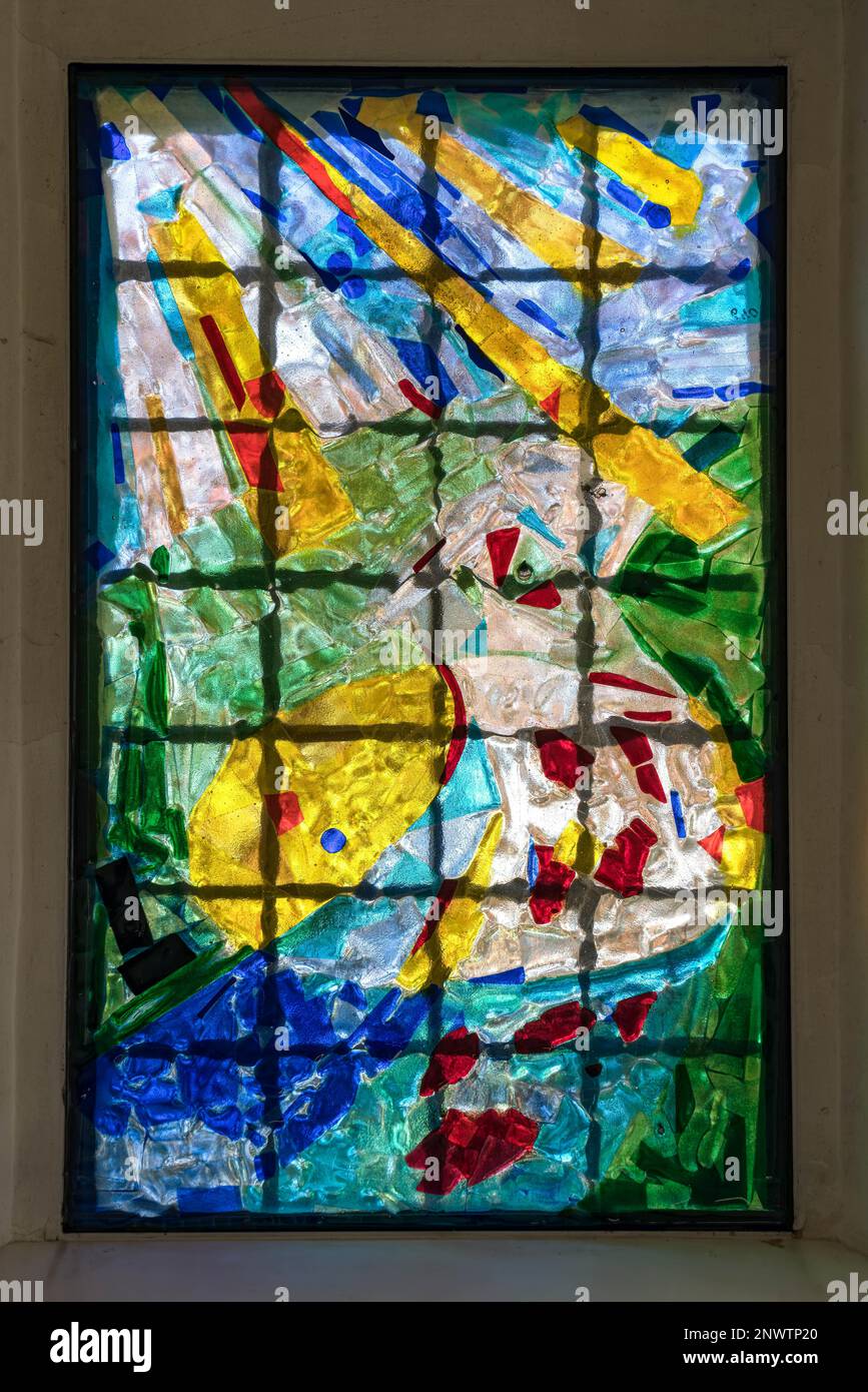 Alpine stained glass hi-res stock photography and images - Alamy