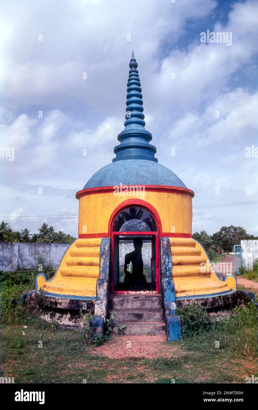 Karumadikuttan in Karumadi, 3km east of Ambalapuzha, Kerala, India, Asia. Statue of Buddha Stock Photo