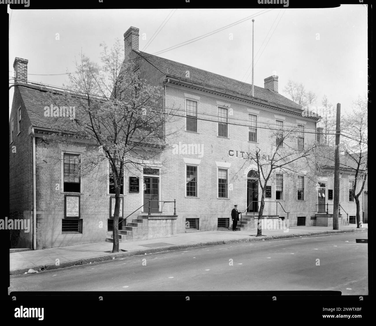 City Hall, Fredericksburg, Virginia. Carnegie Survey of the