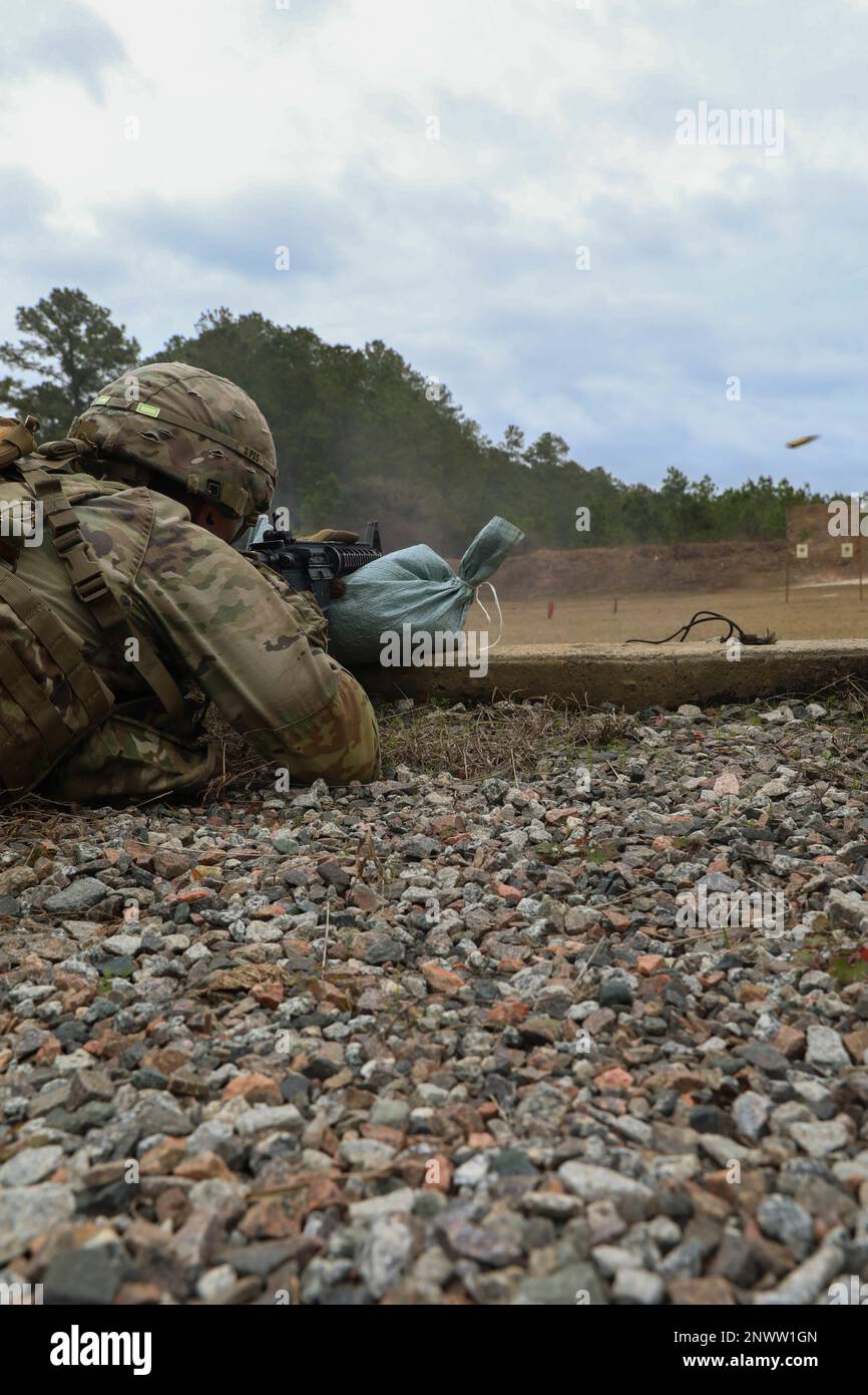 Spc. Eliah McClurg, member of the 503rd Military Police Battalion's ...