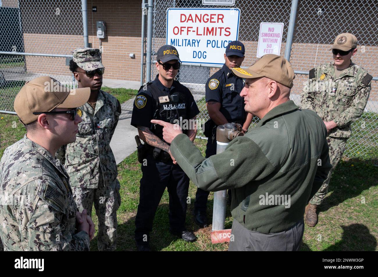 GULFPORT, Miss. (Jan. 25, 2023) Rear Adm. (lower half) Wesley McCall