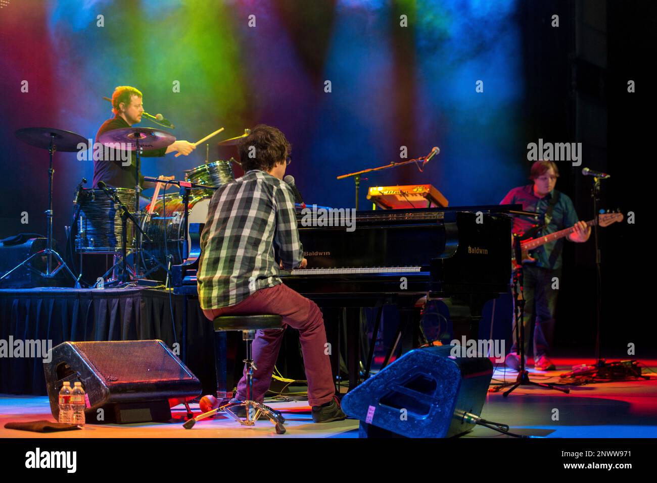 Ben Folds of Ben Folds Five performs at the Greek Theatre on June 23
