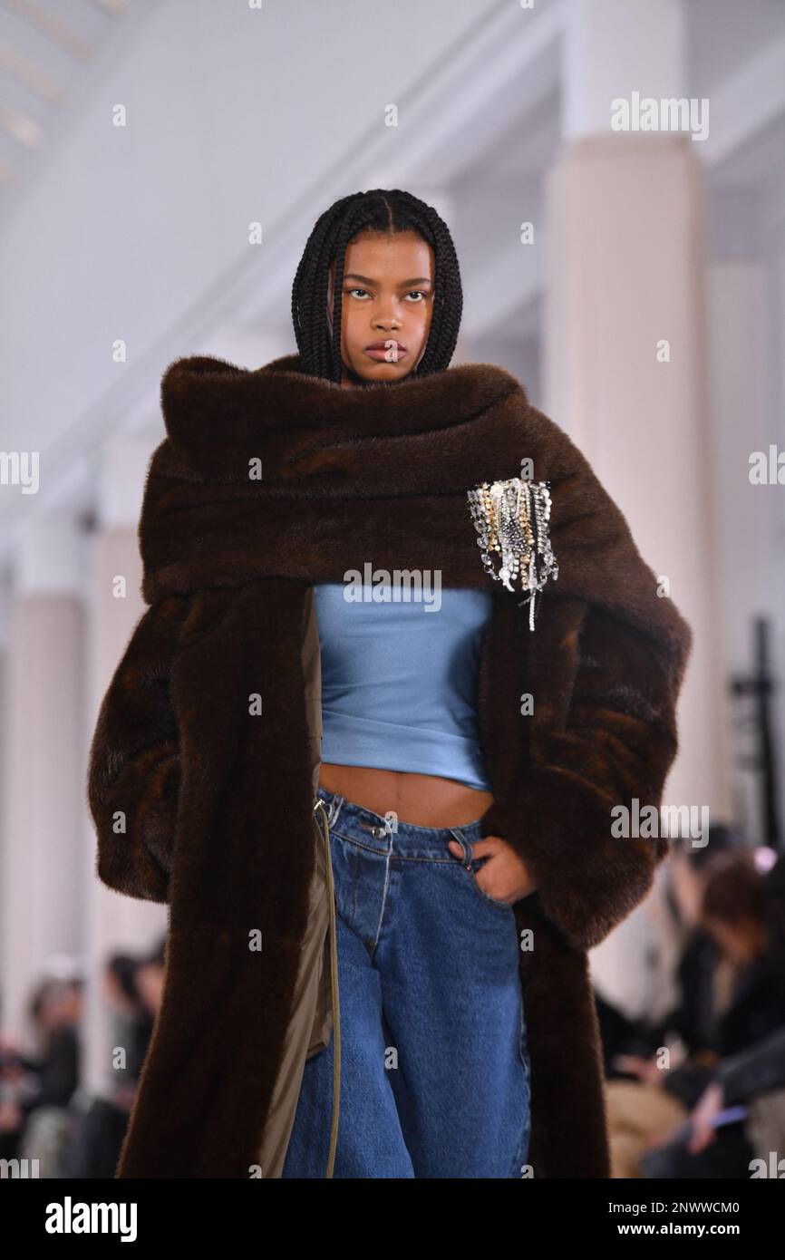 A model walks the runway of Vaillant Studio Womenswear Fall Winter 2023