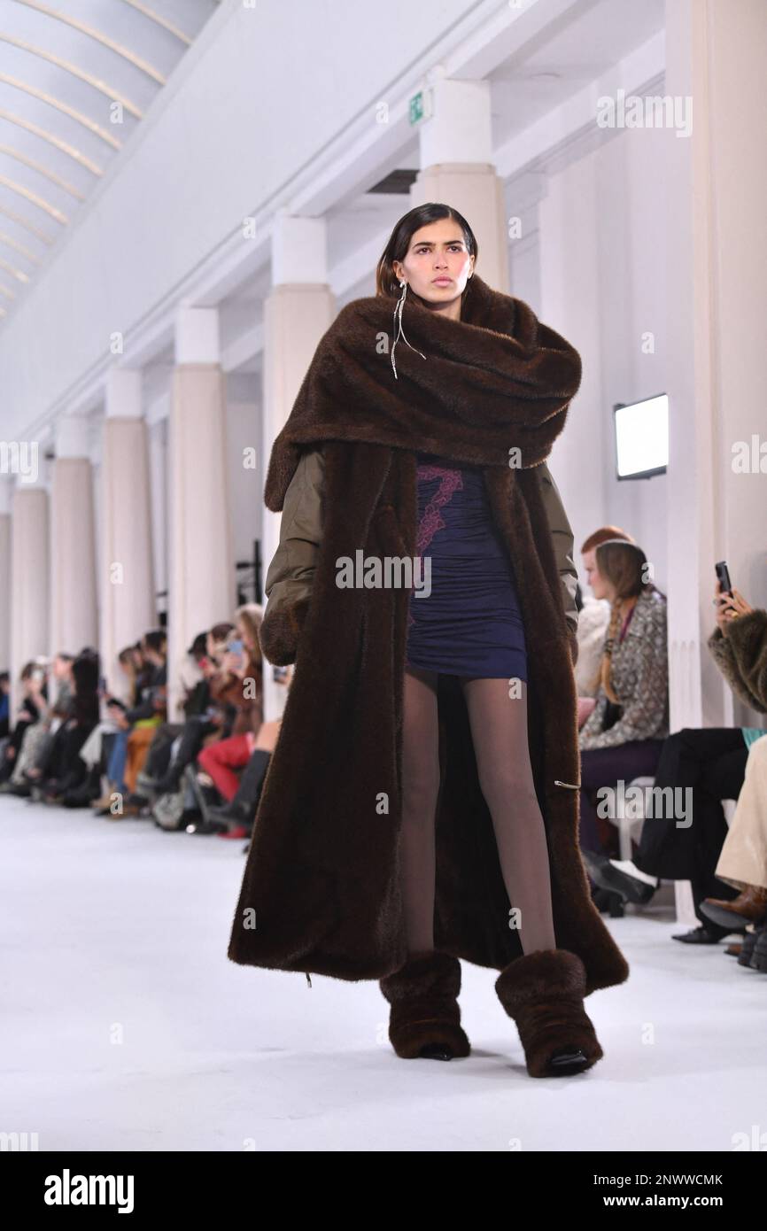 A model walks the runway of Vaillant Studio Womenswear Fall Winter 2023 ...
