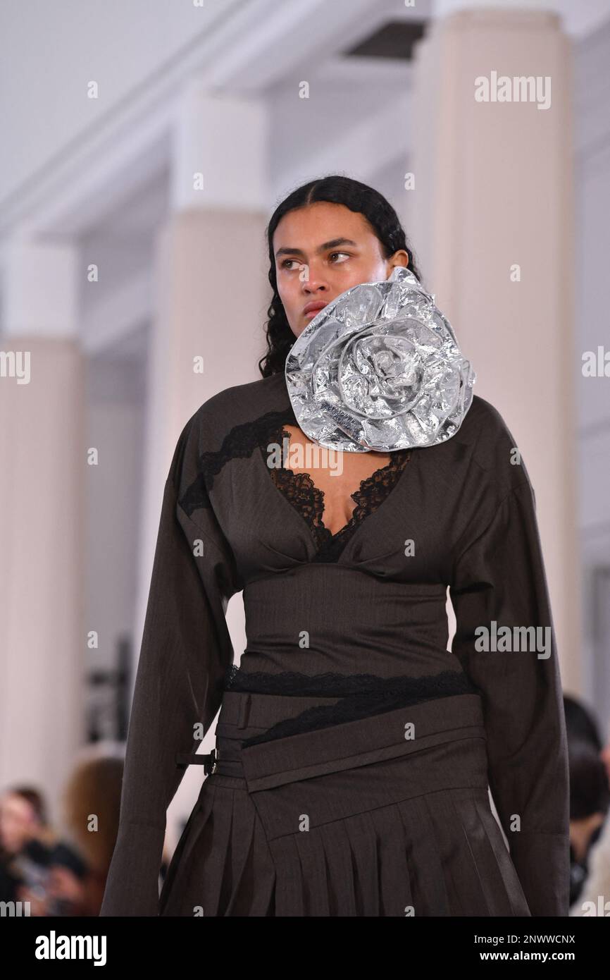 A model walks the runway of Vaillant Studio Womenswear Fall Winter 2023