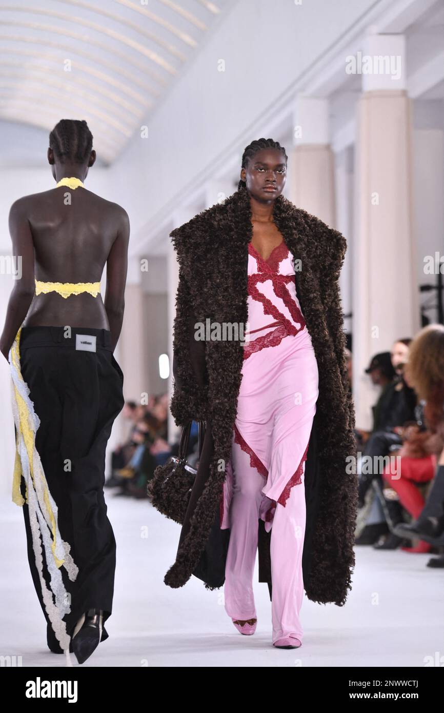 A model walks the runway of Vaillant Studio Womenswear Fall Winter 2023