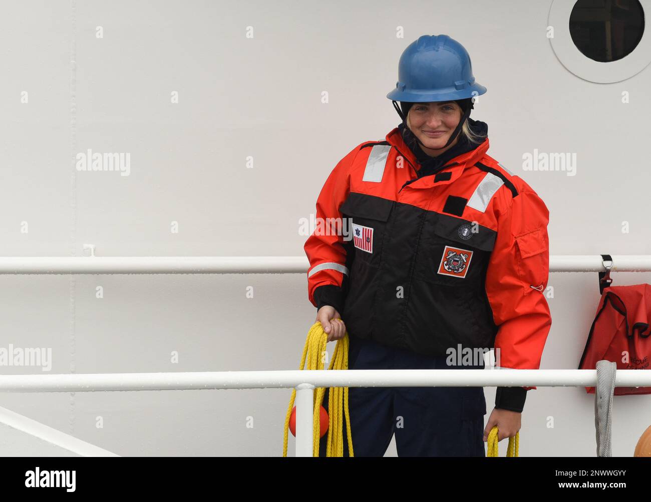 The Coast Guard Cutter Warren Deyampert (WPC-1151) arrives at its new ...