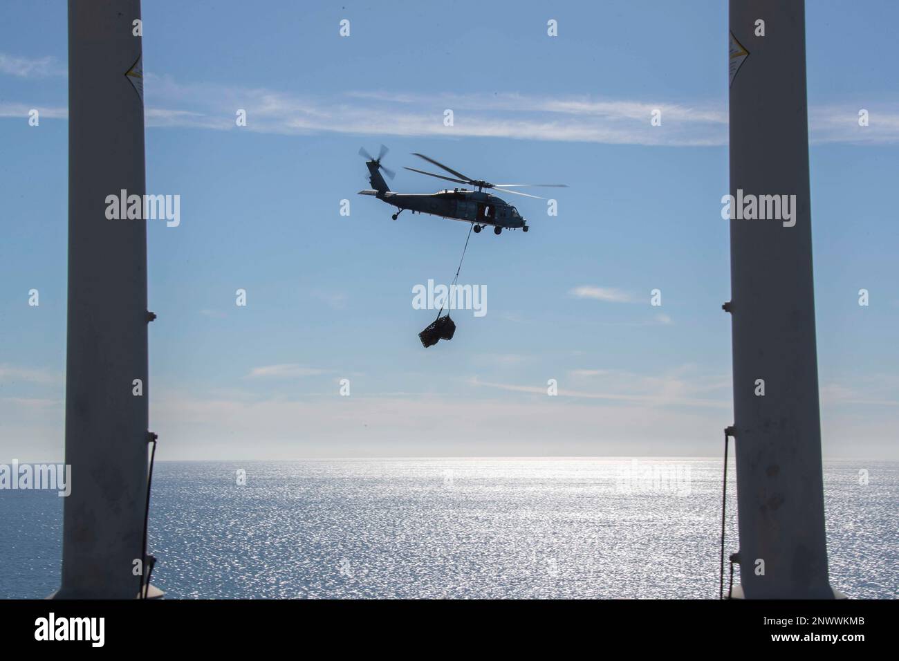Hsc Ocean 230125-N-VJ326-1064 PACIFIC OCEAN (Jan. 25, 2023) – An MH-60S Sea Hawk ...