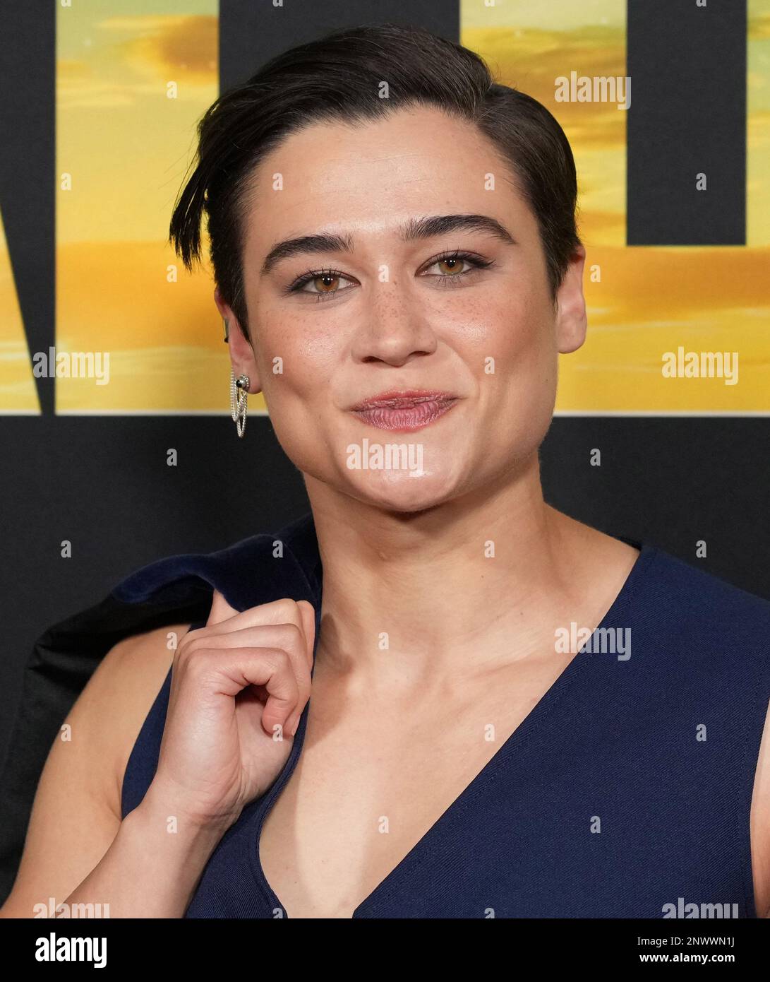 Hollywood, CA, February 28, 2023. Katy O'Brian arrives at the Disney+
