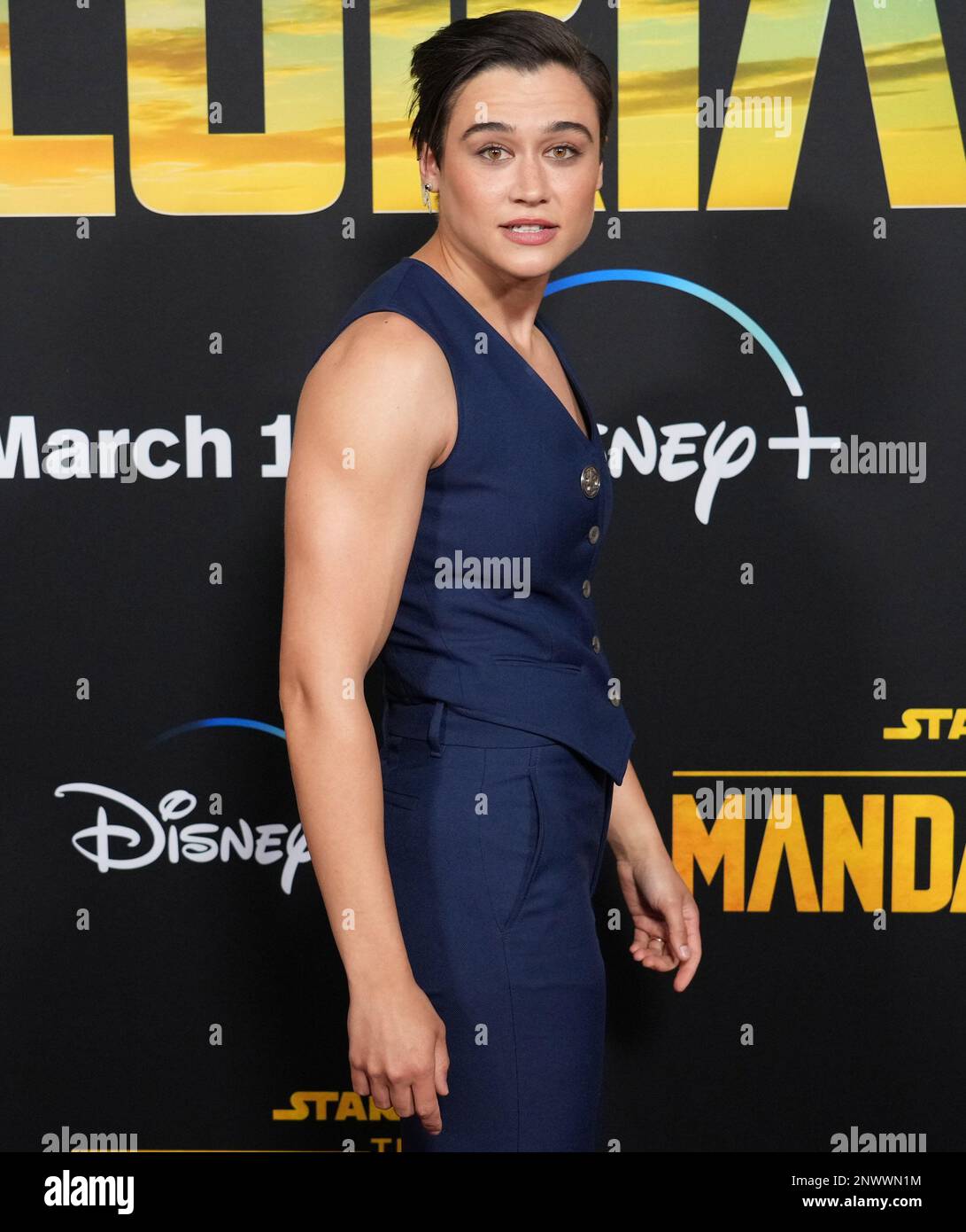 Hollywood, CA, February 28, 2023. Katy O'Brian arrives at the Disney+